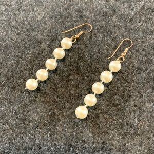 Faux pearl earrings.                           **BOGO same or less$